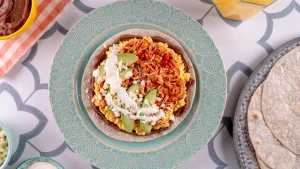 Baleadas de pollo
